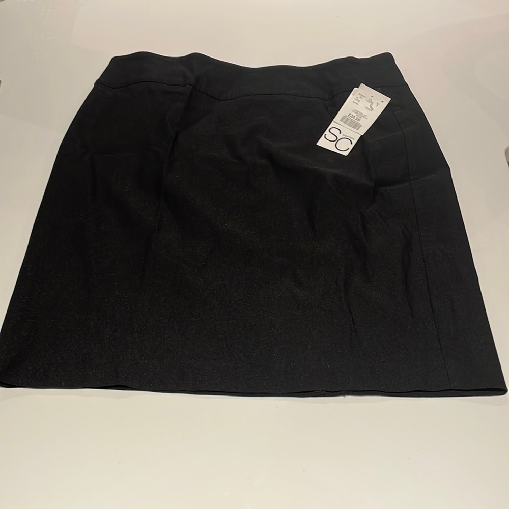 (2/$20) NWT SC Montreal Black Skirt 12